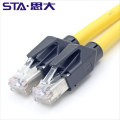 RJ45-Anschluss Ethernet-Kabel 8 Pin